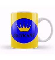 OutKast Logo Kupa Bardak Porselen