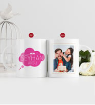 BK Gift Kişiye Özel Babalar Günü Hediyesi Fotoğraflı Kupa Bardak-31 (Beyaz)
