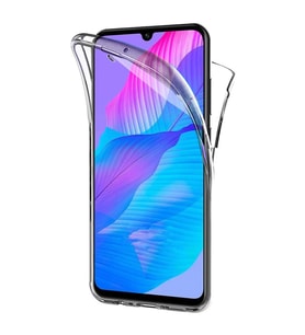 Huawei Y8P 360 Kılıf Şeffaf Ön Arka Silikon 