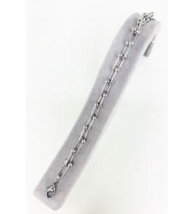 Gümüş Renkli Tiffany Chain Model Çelik Bileklik