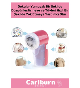 Özel Üretim Tiftik Temizleyici Giysi Yenileyici Paslanmaz Bıçaklı Şarjlı Kazak Tüy Toplama Makinesi