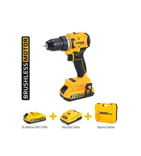 AKÜLÜ VİDALAMA SETİ 20 VOLT 2*2.0 Ah