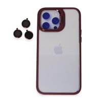 Joko Apple İphone 14 Pro Kılıf Roblox Lens Standlı Kapak - Bordo