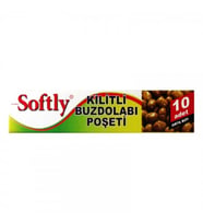 Kilitli Buzdolabı Poşeti - 10'lu Paket - Orta Boy