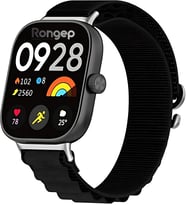 [Travel Loop] Xiaomi Redmi Watch 6/5/4/Mi Band 10 Pro/9 Pro/8 Pro ile Uyumlu Kordon Rahat ve Konforlu Mi Band 10 Pro Kordon Terletmeyen Kumaşlı Redmi Watch 6 Kordonu (Alpine-Siyah)