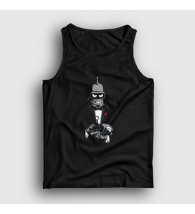 Presmono Unisex Siyah Godfather Robot Bender Futurama Atlet 306337tt