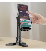 Roichil® Masaüstü Telefon Standı 360 Derece Dönebilen Başlıklı Ayaklı Telefon Tripodu