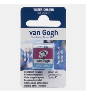 VAN GOGH 20865671 TABLET SULU BOYA YEDEĞİ - PERMANENT RED VIOLET 567