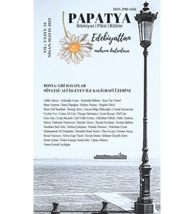 Papatya Dergi 16.Sayı Nisan-Mayıs 2025 (Standart)