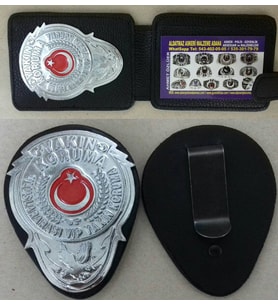 YAKIN KORUMA-ROZETLİ CÜZDANI+KEMER ROZETİ SATINAL-SADECE,YAKIN KORUMA KIMLIK KARTLI PERSONELE SATILIR.-SIVILE SATILMAZ