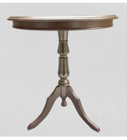 Fiskos Sehpa EKO 90501 Baba 3 Ayak 60CM Hareketli MDF Tabla Parlak Gold El Yapm