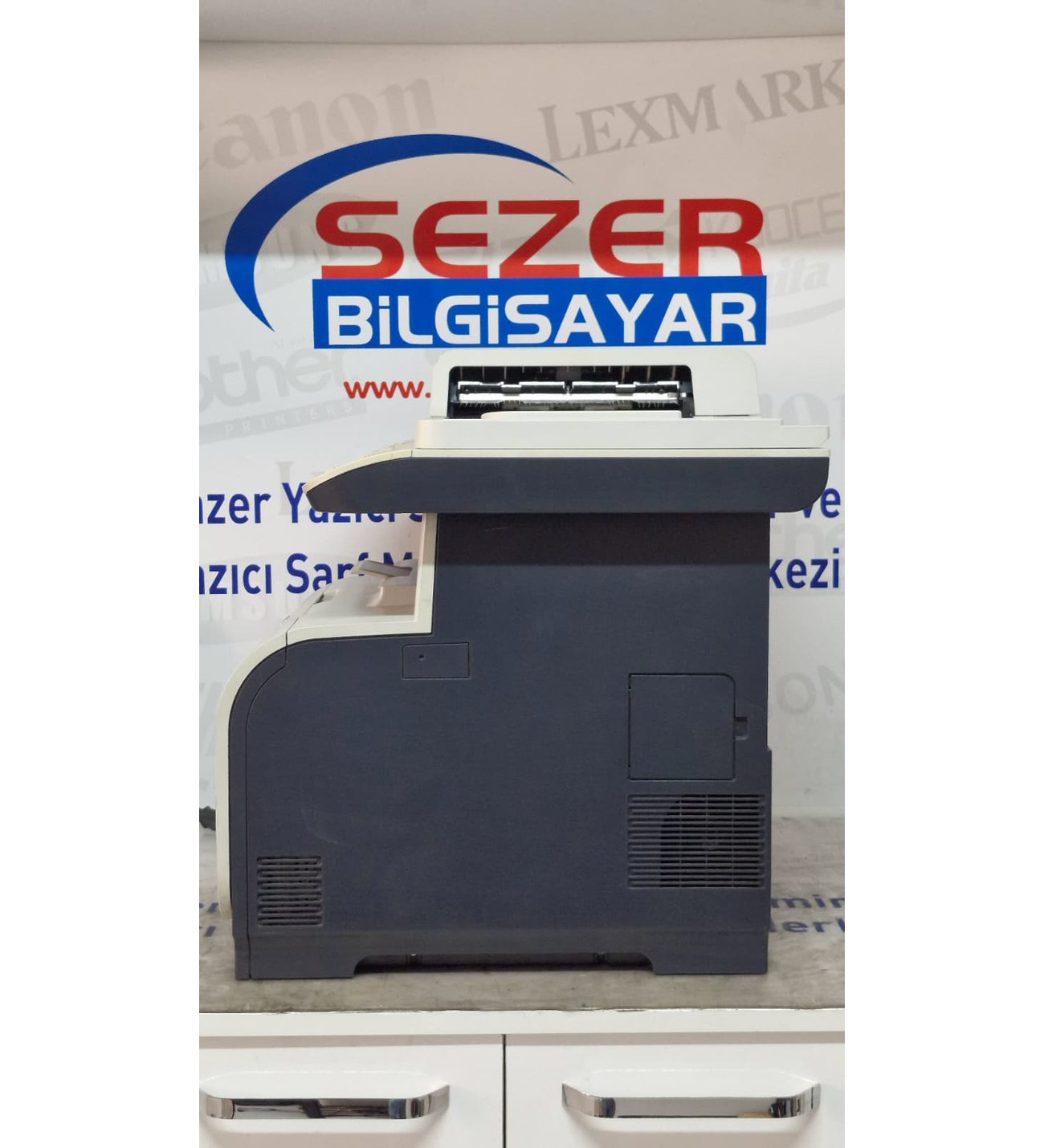 HP Renkli LaserJet CM2320nf Çok İşlevli lazer Yazıcı ( 2, el lazer