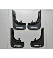 Renault Symbol Paçalık Ön-Arka Takım Tozluk Çamurluk (Siyah - Beyaz)