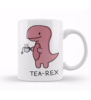 Tea Rex Kupa Bardak Porselen