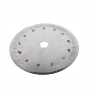 Türkay Havalı Mibzer Bakla 304 Kalite Diski 16 Delik 6.5 mm