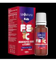 Venatura Kids Mikroenkapsüle Demir ve Vitamin C 20 ml 300 Damla
