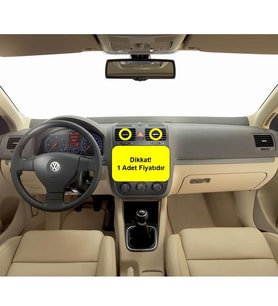 VW Golf 5 2004-2008 Orta Havalandırma Izgarası Yön Tuşu 1K0819728J