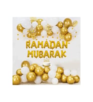 Ramazan Balon Seti Festivali Parti Dekorasyon Balonları