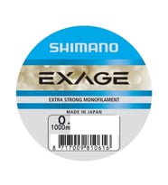 Shimano Exage 1000m 0.405mm Steel Grey Monoflament Misina