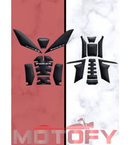 HONDA FORZA 750 TANK PAD SETİ KARBON