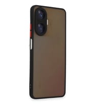 Newface Realme C55 Kılıf Montreal Silikon Kapak - Siyah