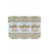 3 adet 4 NO POLYESTER MAKROME 0227 VİZON