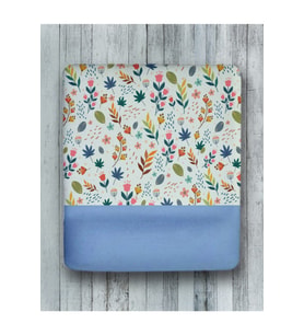 Minik Çiçekli Bilek Destekli Mouse Pad