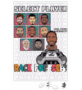 Select Player Spurs Puzzle 240 Parça Yapboz