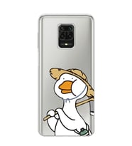 Redmi Note 9 Pro/Note 9S Uyumlu Ördek Desenli Şeffaf Telefon Kılıfı