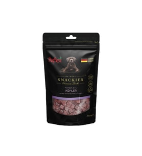 Snackies Natural Kuzu Etli Küp Tahılsız Köpek Ödülü 80 gr