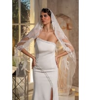 Gelin Duvağı, Gelinlik Aksesuarı Nikah ,Gelin Duvak 3 Mt Duvak (Beyaz)