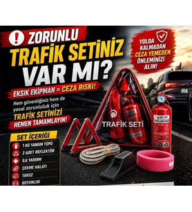 Onkar Üçgen Trafik Seti