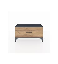 Arges Şifonyer Tek Çekmeceli 88x30x48 Antrasit-Çam