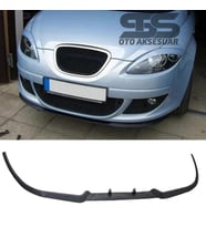 Vw Seat Altea Cupra R Uyumlu Ön Lip Mat Siyah Ön Tampon Lip