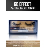 New Well 6D Effect Natural False Eyelash P12