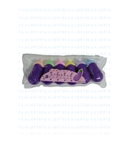 Eggplant Patlıcan Şekilli 6 Renk Fosforlu Kalem