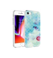 Apple iPhone 8 Uyumlu Kılıf Zore Bella Kapak (Mavi)