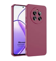 Microsonic Realme 12 Plus Kılıf Groovy Soft Mor (Mor)