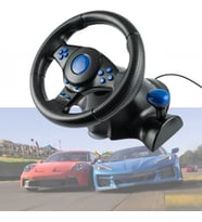 Pro Gaming Direksiyon Seti Pedallı 90 Derece Dönebilen 23 Cm Direksiyonlu Tak Çalıştır Set