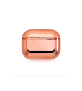 Apple Airpods 3. Nesil Uyumlu Kılıf Zore Airbag 08 Silikon (Rose Gold Altın)