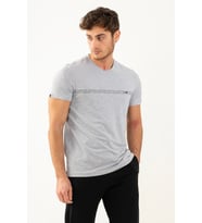 Maraton Regular Erkek Bisiklet Yaka Beyaz T-shirt