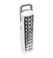 S-link SL-3652 Beyaz 40 SMD Ledli 4V 1000mAh Şarjlı Acil Durum Işıldağı (Siyah)