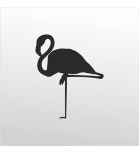 Flamingo Folyo Sticker 70cm Uzunluk
