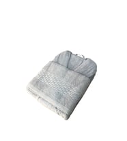 Royam Mevsim %100 Pamuklu Bornoz + Baş Havlusu (Gri)