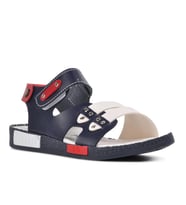 Şiringenç 210107 Lacivert-Beyaz-Kırmızı Comfort Erkek Çocuk Sandalet