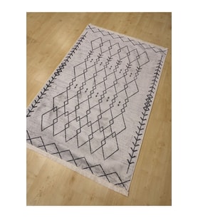HALILİFE SEDEF CK757 GRİ INCE KAYMAZ KİLİM 120X180 CM