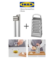İkea 2 li set, Idealısk Rende ve Koncıs Çelik Sarımsak Ezici