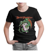 Deep Purple Siyah Çocuk Tshirt