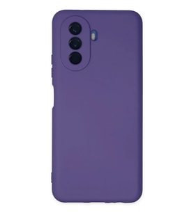Newface Huawei Nova Y70 Kılıf Nano içi Kadife Silikon - Mor