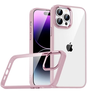 Lexroo iPhone 14 Pro Kılıf Flora Kılıf - Rose Gold